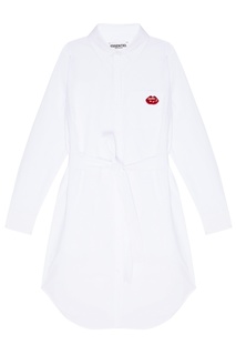 Белое платье-рубашка с поясом Essentiel Antwerp