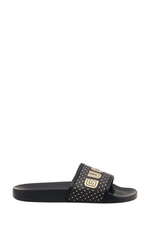 Черные сандалии с логотипом Gucci