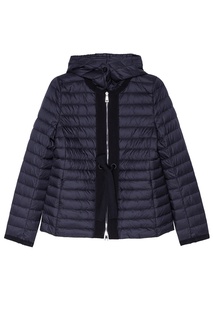 Синяя стеганая куртка Moncler