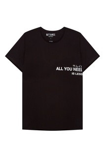 Черная футболка с надписью All You KO Samui