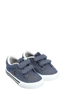 Джинсовые кеды с вышивкой Ralph Lauren Children