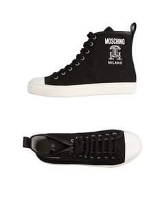 Высокие кеды и кроссовки Moschino