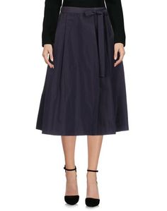 Юбка длиной 3/4 Jil Sander Navy