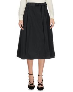 Юбка длиной 3/4 Jil Sander Navy
