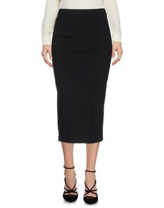 Юбка длиной 3/4 Jil Sander Navy