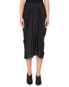 Юбка длиной 3/4 Rick Owens