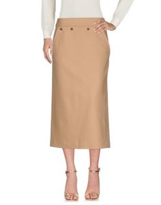 Юбка длиной 3/4 Jil Sander Navy