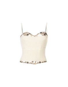 Топ без рукавов Ermanno Scervino