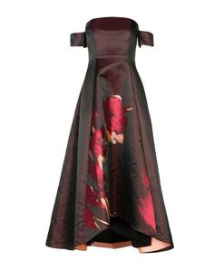 Длинное платье Badgley Mischka
