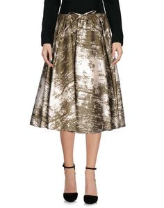 Юбка длиной 3/4 Jil Sander Navy