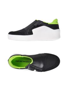 Низкие кеды и кроссовки Emporio Armani