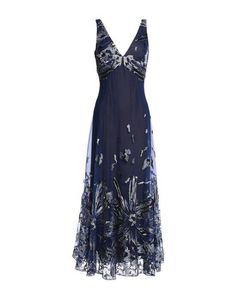 Длинное платье Marchesa Notte