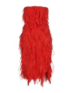 Платье до колена Oscar de la Renta