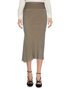 Юбка длиной 3/4 Rick Owens