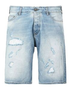 Джинсовые бермуды Armani Jeans
