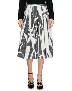 Юбка длиной 3/4 Jil Sander Navy