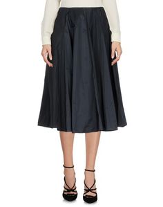 Юбка длиной 3/4 Jil Sander Navy