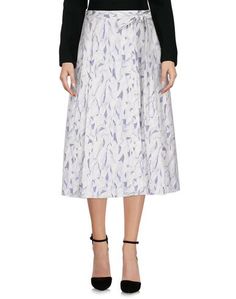 Юбка длиной 3/4 Jil Sander Navy
