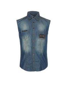 Джинсовая рубашка Philipp Plein