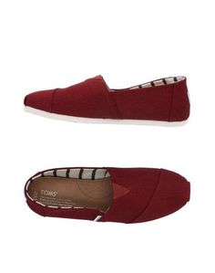 Низкие кеды и кроссовки Toms