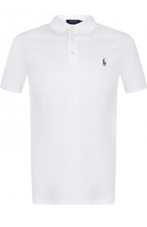 Хлопковое поло с короткими рукавами Polo Ralph Lauren