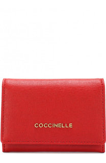 Кожаный кошелек для мелочи с отделениями для кредитных карт Coccinelle