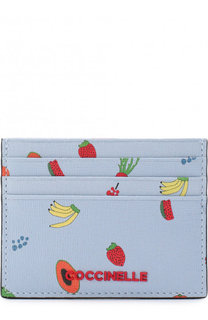 Кожаный футляр для кредитных карт с принтом Coccinelle