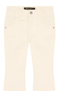 Расклешенные джинсы с фигурными карманами Loro Piana