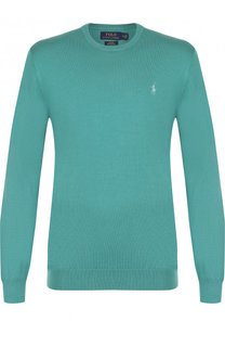 Хлопковый джемпер тонкой вязки Polo Ralph Lauren
