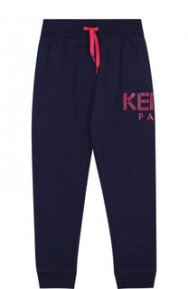 Хлопковые джоггеры с логотипом бренда Kenzo