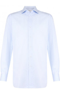 Хлопковая сорочка с воротником кент Brioni