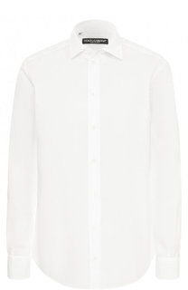 Хлопковая сорочка с воротником кент Dolce & Gabbana