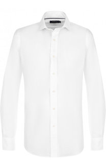 Рубашка из смеси хлопка и льна Polo Ralph Lauren