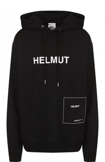 Хлопковая толстовка с логотипом бренда Helmut Lang