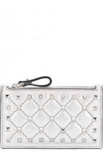 Кожаный футляр для кредитных карт Valentino Garavani Rockstud Spike Valentino