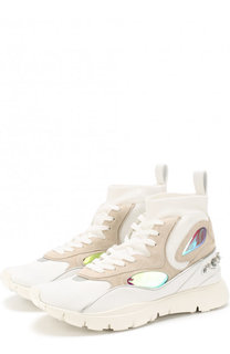 Комбинированные кроссовки Valentino Garavani Heroes Valentino