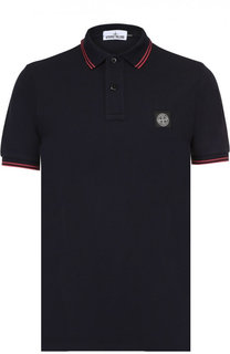 Хлопковое поло с короткими рукавами Stone Island