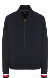 Однотонный бомбер на молнии Tommy Hilfiger