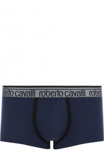 Хлопковые боксеры с широкой резинкой Roberto Cavalli