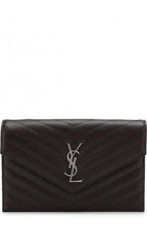 Сумка Monogram Envelope mini из стеганой кожи Saint Laurent