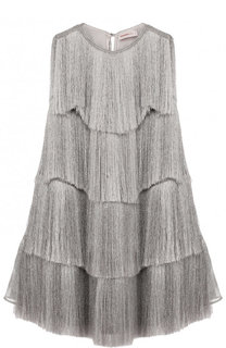 Мини-платье А-силуэта с бахромой Missoni