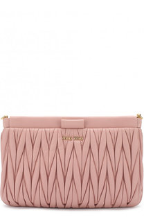 Сумка из кожи Miu Miu