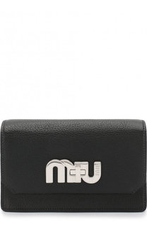 Сумка из кожи Miu Miu