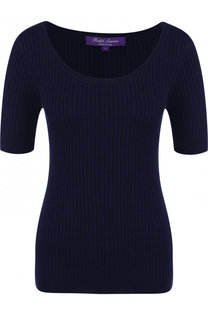 Топ фактурной вязки с круглым вырезом Ralph Lauren