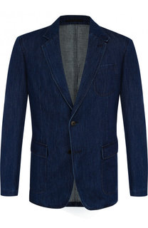 Однобортный хлопковый пиджак Z Zegna