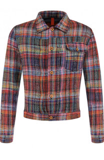 Однобортный хлопковый пиджак Missoni