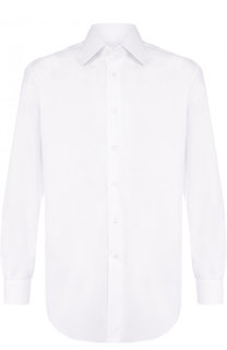 хлопковая сорочка с воротником кент Brioni