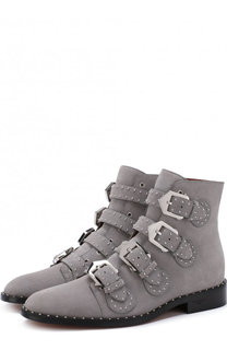 Замшевые ботинки Elegant Studs с заклепками Givenchy