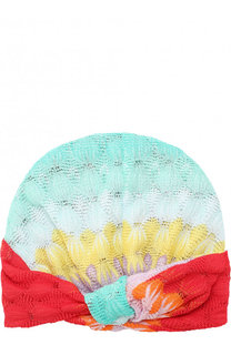 Вязаный тюрбан из вискозы Missoni