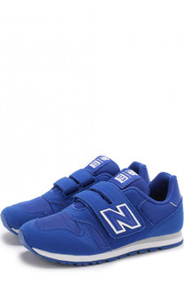 Комбинированные кроссовки 373 с застежкой велькро New Balance